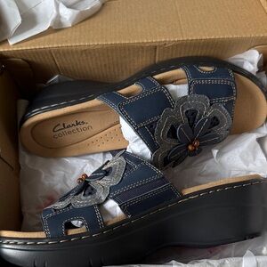 Brand New Clarks Flower Sandals